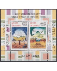 F-EX65694 CYPRUS MNH 2003 EUROPA CEPT ART POSTER BOOKLED.
