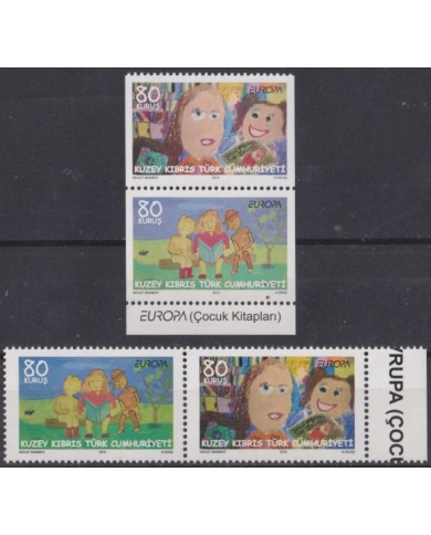 F-EX65776 TURKISH CYPRUS MNH 2010 EUROPA CHILDREN BOOKS.