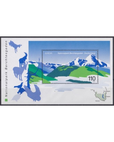 F-EX65679 GERMANY MNH 1999 EUROPA CEPT NATIONAL PARK GARDEN.