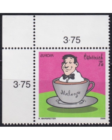 F-EX65592 AUSTRIA MNH 2005 EUROPA CEPT GASTRONOMY FOOD.