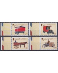 F-EX65711 GIBRALTAR MNH 2013 EUROPA CEPT POSTAL VEHICLES CAR.
