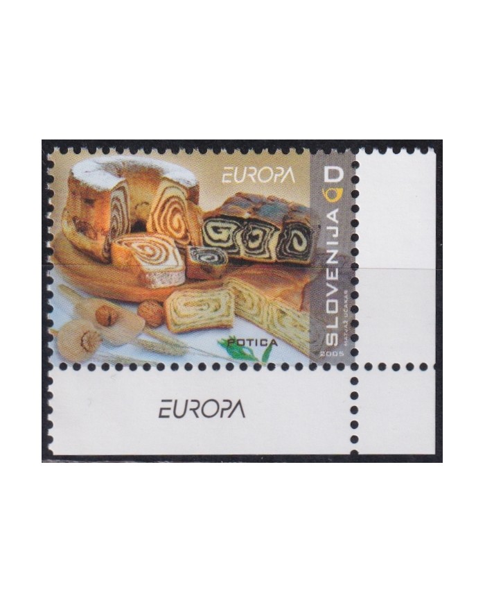 F-EX65590 SLOVENIA MNH 2005 EUROPA CEPT GASTRONOMY FOOD.