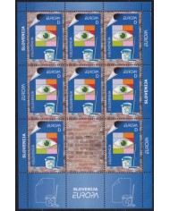 F-EX64769 ESTONIA EESTI MNH 2003 EUROPA CEPT POSTER ART MINI SHEET.