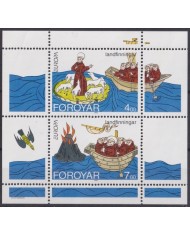 F-EX64767 CZECH REP MNH 1997 EUROPA CEPT TALES & LEGEND MINI SHEET.