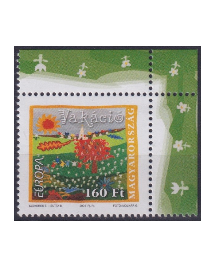 F-EX65805 HUNGARY MNH 2004 EUROPA CEPT HOLYDAYS VACATION.