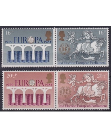 F-EX65578 ENGLAND UK MNH 1984 EUROPA CEPT PARLIAMENT ELECTION.