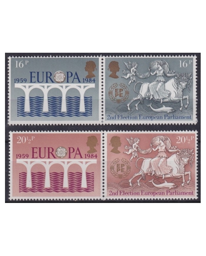 F-EX65578 ENGLAND UK MNH 1984 EUROPA CEPT PARLIAMENT ELECTION.