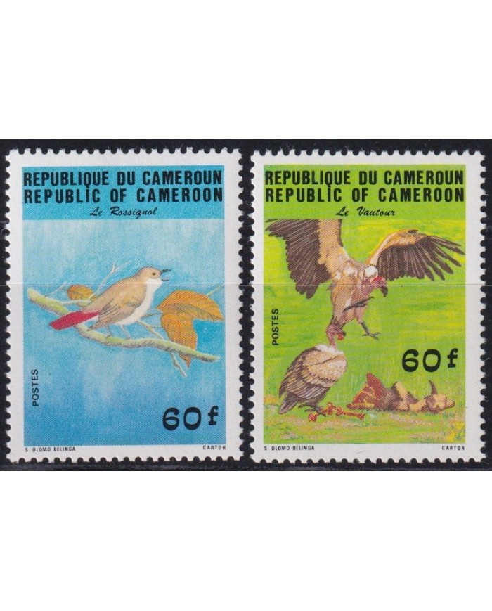 F-EX65471 CAMEROUN MNH 1984 BIRD OISEAUX VÖGEL AVES.