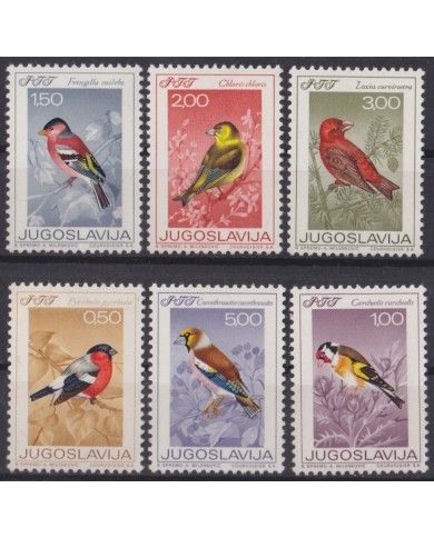 F-EX65474 YUGOSLAVIA MNH 1968 PTT BIRD OISEAUX VÖGEL AVES.