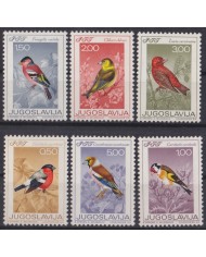 F-EX65474 YUGOSLAVIA MNH 1968 PTT BIRD OISEAUX VÖGEL AVES.