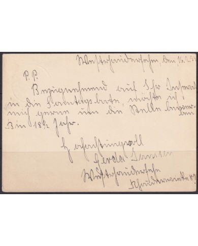F-EX66582 GERMANY SPECIAL STATIONERY CARD USED 1933 MARCH OF THE TORCHES.