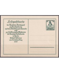 F-EX66621 GERMANY 1935 POSTAL STATIONERY WINTERHILFE FUND HARVEST FESTIVAL.