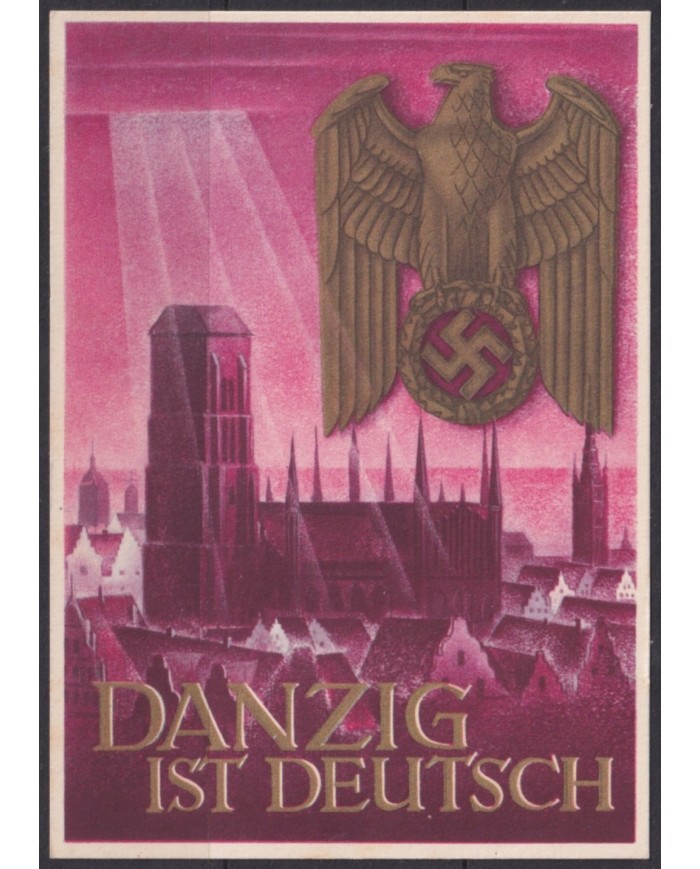 F-EX66963 GERMANY 1939 POSTAL STATIONERY “DANZING IS GERMANY” HANNOVER CANCEL.