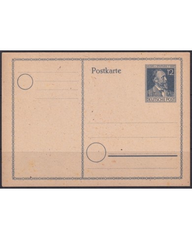 F-EX66962 GERMANY 1946 POSTAL STATIONERY HEINRICH VON STEPHAN UPU.