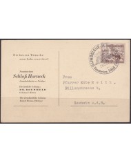 F-EX65754 GERMANY 1937 POSTAL GULDELSHEIN SPECIAL CANCEL.