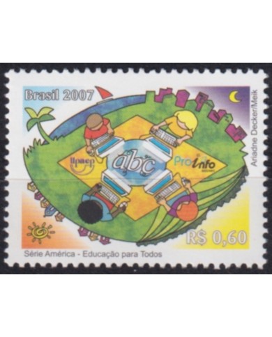 F-EX66480 BRAZIL MNH 2007 UPAEP EDUCATION FOR ALL CHILDREN DRAWING.