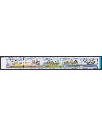 F-EX66468 CHILE MNH 2007 UPAEP EDUCATION FOR ALL CARTOON COMICS DRAWING.