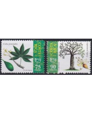 F-EX66460 COSTA RICA MNH 2004 UPAEP FLOWERS PLANTS.