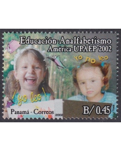F-EX66474 PANAMA MNH 2002 UPAEP EDUCATION & LITERACY.