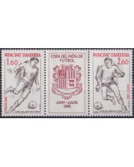 F-EX65901 ANDORRA MNH 1982 SPAIN SOCCER FOOTBALL WORLD CHAMPIONSHIP.