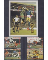 F-EX65904 ANTIGUA & BARBUDA MNH 1982 SPAIN SOCCER FOOTBALL WORLD CHAMPIONSHIP.