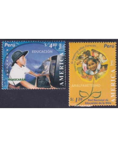 F-EX65840 PERU MNH 2002 UPAEP EDUCATION & LITERACY.