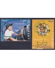 F-EX65840 PERU MNH 2002 UPAEP EDUCATION & LITERACY.