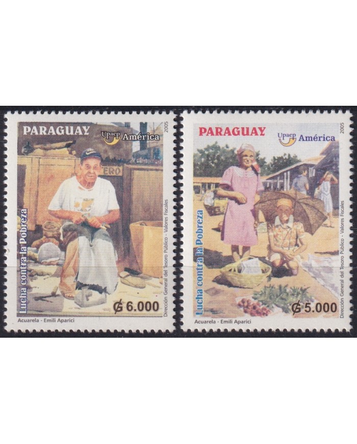 F-EX65856 PARAGUAY MNH 2004 UPAEP FIGHT AGAINST POVERTY.