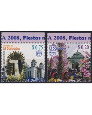 F-EX66483 EL SALVADOR MNH 2008 UPAEP NATIONAL HOLIDAYS FIESTAS NACIONALES.