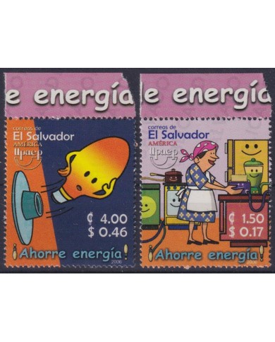 F-EX65849 EL SALVADOR MNH 2006 UPAEP ENERGY SAVING ELECTRICITY.