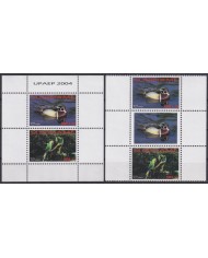 F-EX65727 SURINAME MNH 2004 UPAEP ENVIRONMENT PROTECTION FAUNA FISH DUCK.