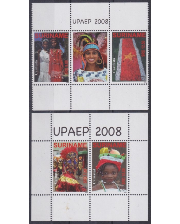 F-EX65763 SURINAME MNH 2008 UPAEP NATIONAL HOLIDAYS FIESTAS NACIONALES.