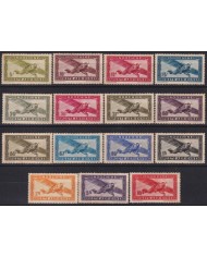 F-EX55893 FRENCH INDOCHINE NO GUM 1942-44 AIRPLANE AVION AIRMAIL.