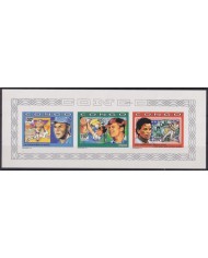 F-EX56360 CONGO MNH 1991 SPORT BO JACKSON RUDBY HENDERSON BASEBALL.