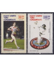 F-EX56329 TURKISH CYPRUS MNH 2002 SPORT ATHLETICS TAEKWONDO.