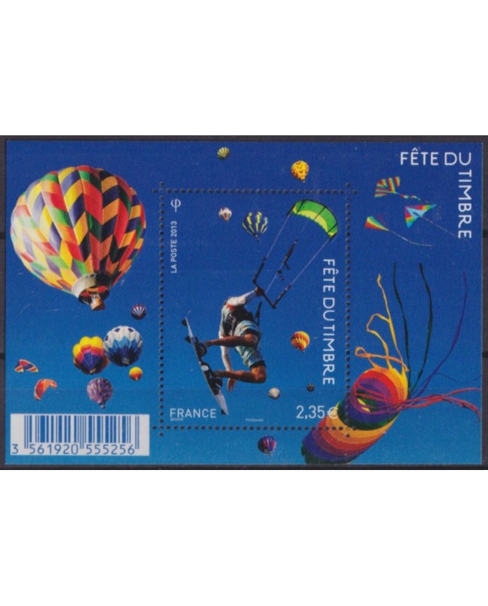 F-EX56344 FRANCE MNH 2013 GLOBE STAMP DAY SPORT GLOBE TEXTURE.