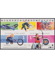 F-EX59423 FINLAND SUOMI MNH 2013 DISABLE SPORT ARCHERY CYCLE JUDO.