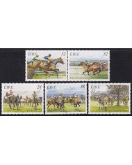 F-EX59458 IRELAND EIRE 1996 MNH HORSE RACING EQUESTRIAN.