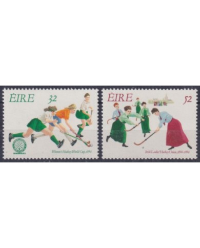 F-EX59442 IRELAND EIRE 1994 MNH WOMAN HOCKEY WORLD CUP.