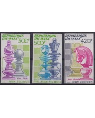 F-EX56349 MALI MNH 1983 CHESS AJEDREZ IMPERFORATED.