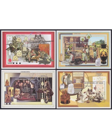 F-EX55793 MALI MNH 1998 HISTORY OF CHESS AJEDREZ.
