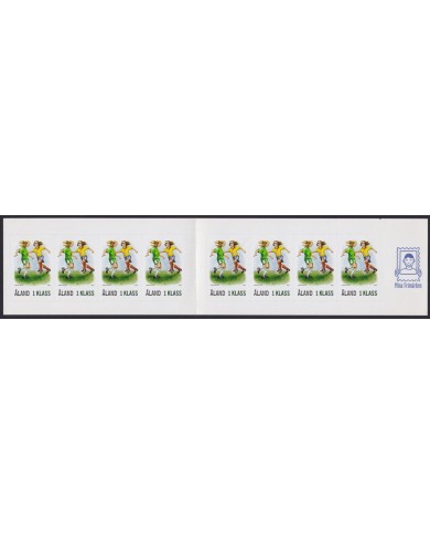 F-EX56341 ALAND MNH 2007 BOOKLED ISLAND SPORT SOCCER.