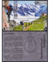 F-EX56334 SWITZERLAND MNH 2013 ALPINE CLUB SHEET.