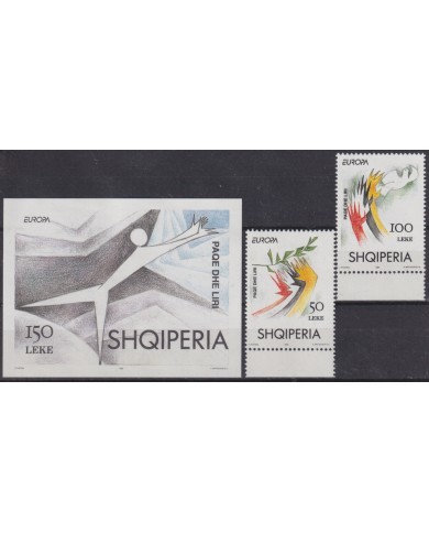 F-EX65651 ALBANIA MNH 1995 EUROPA CEPT PEACE & FREEDOM.