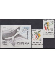 F-EX65651 ALBANIA MNH 1995 EUROPA CEPT PEACE & FREEDOM.