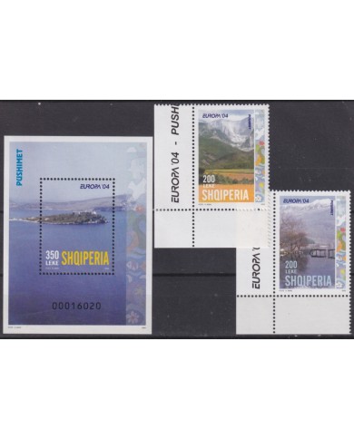 F-EX65730 ALBANIA MNH 2004 EUROPA CEPT HOLYDAYS.