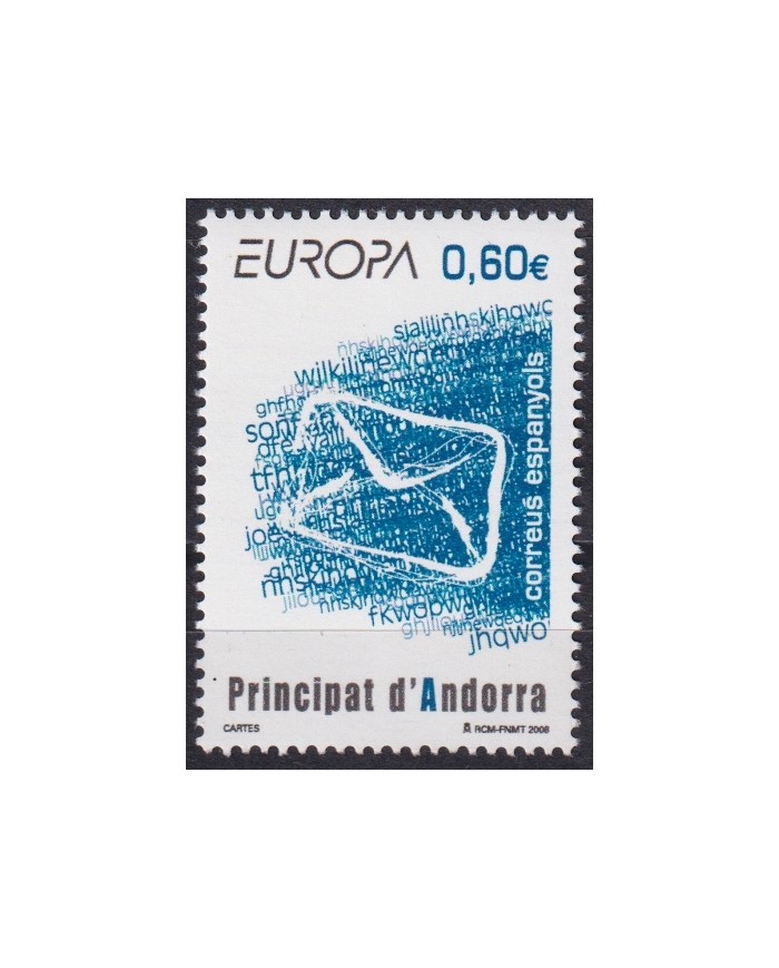 F-EX66527 ANDORRA MNH 2008 EUROPA CEPT LETTERS WRITTER.
