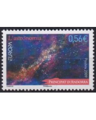 F-EX65908 ALAND MNH 2009 EUROPA ASTRONOMY YEAR STAR PERFORATION SPACE.