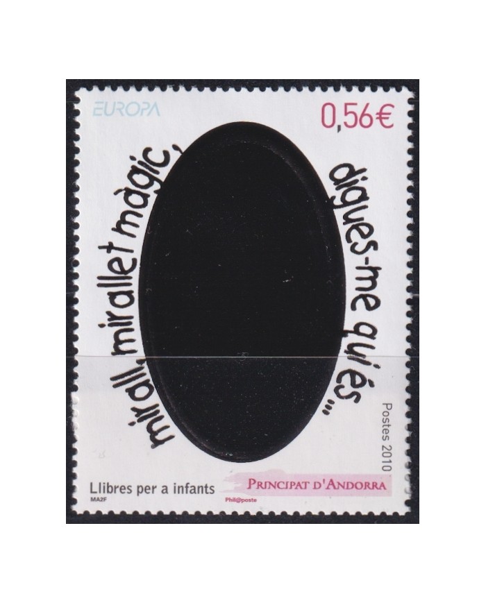 F-EX66345 ANDORRA MNH 2010 EUROPA CEPT CHILDREN TALES MIRROR ISOLATE.