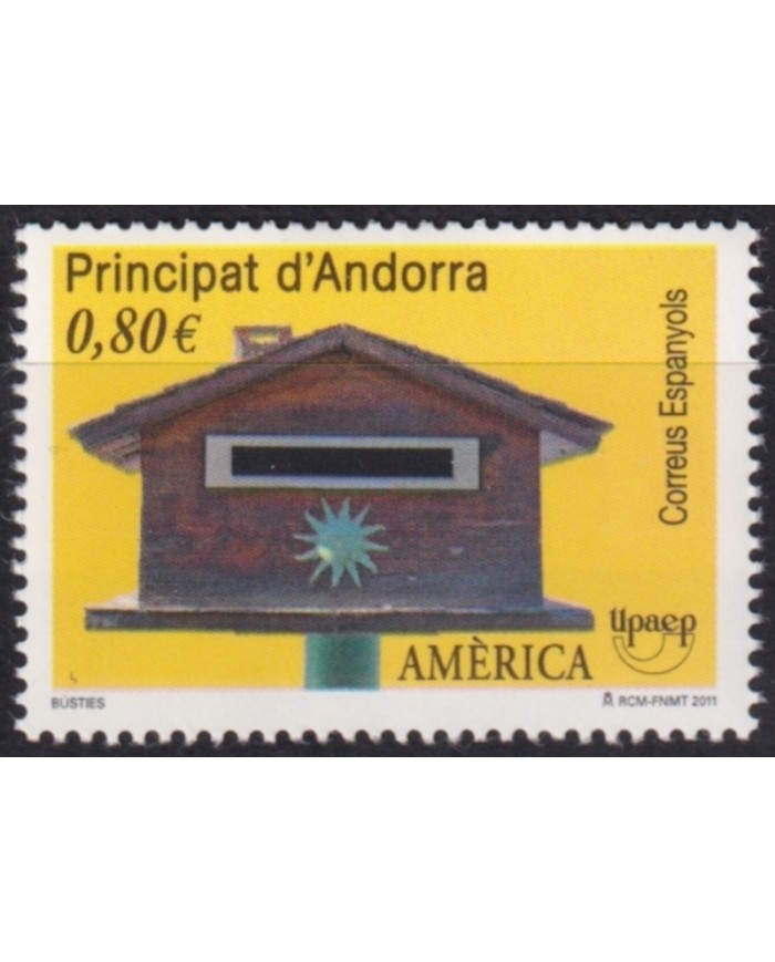 F-EX66372 ANDORRA MNH 2013 EUROPA CEPT MAILBOX BUZONES VEHICLES.